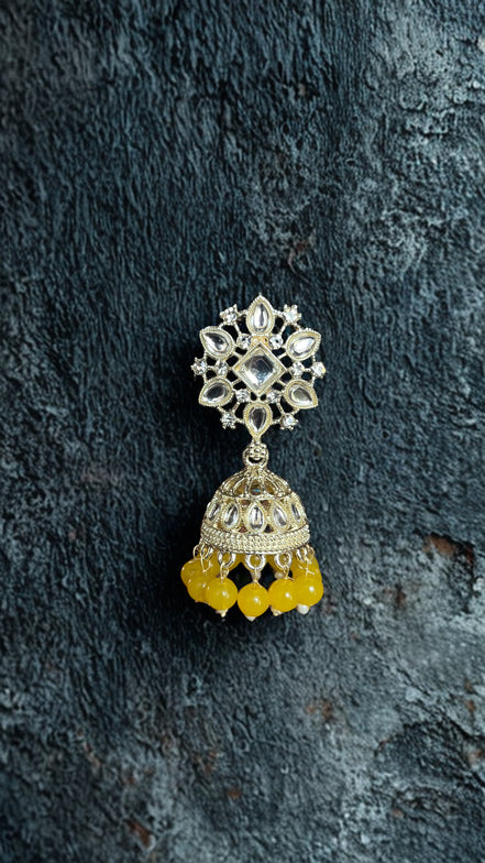 Zulekha Kanika Kundan Jhumka