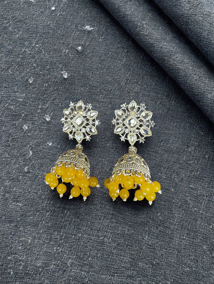 Zulekha Kanika Kundan Jhumka