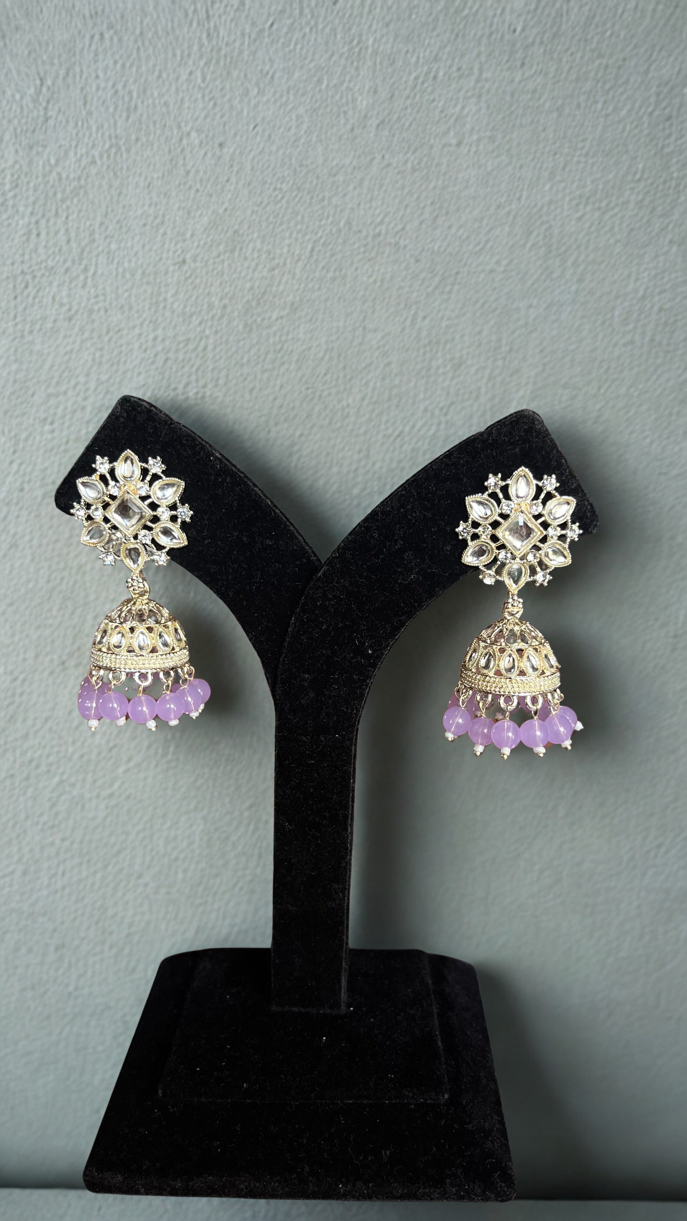 Zulekha Kanika Kundan Jhumka