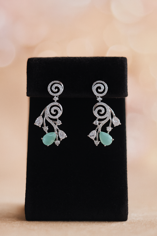 Zulekha Emerald Bloom Jewelry Set