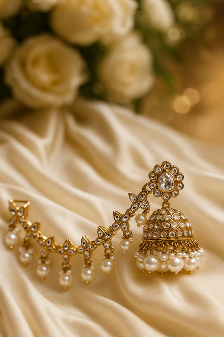 Zulekha Heritage Glow Bahubali Jhumka