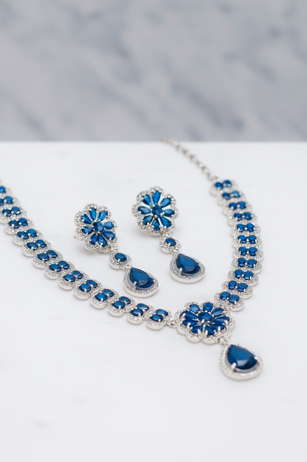 Zulekha Majesty Set (Azure)