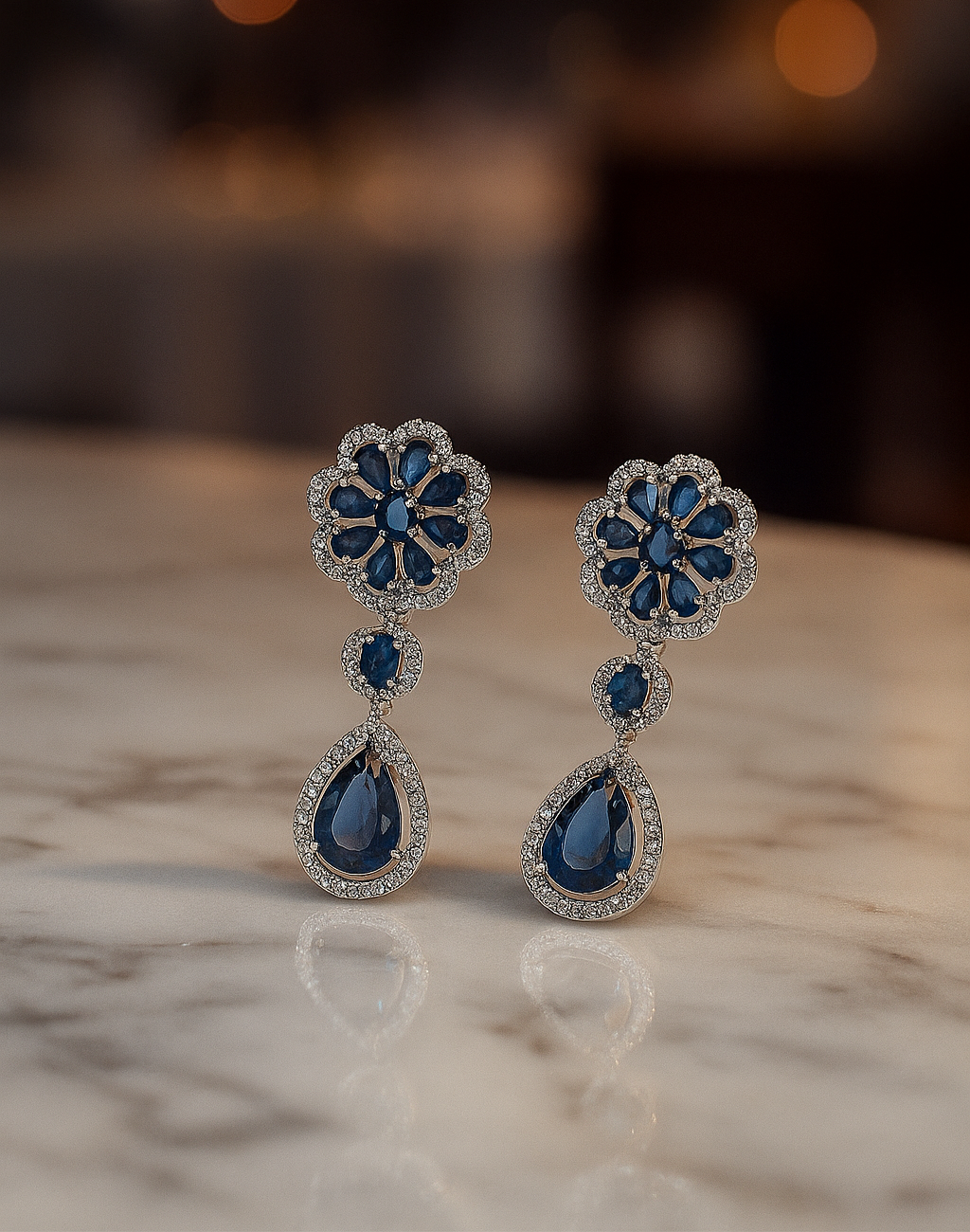 Zulekha Majesty Set (Azure)