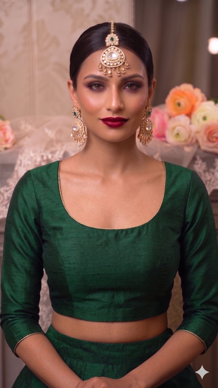 Zulekha Prabha Ratnavali Bridal Set – kundan bridal necklace set