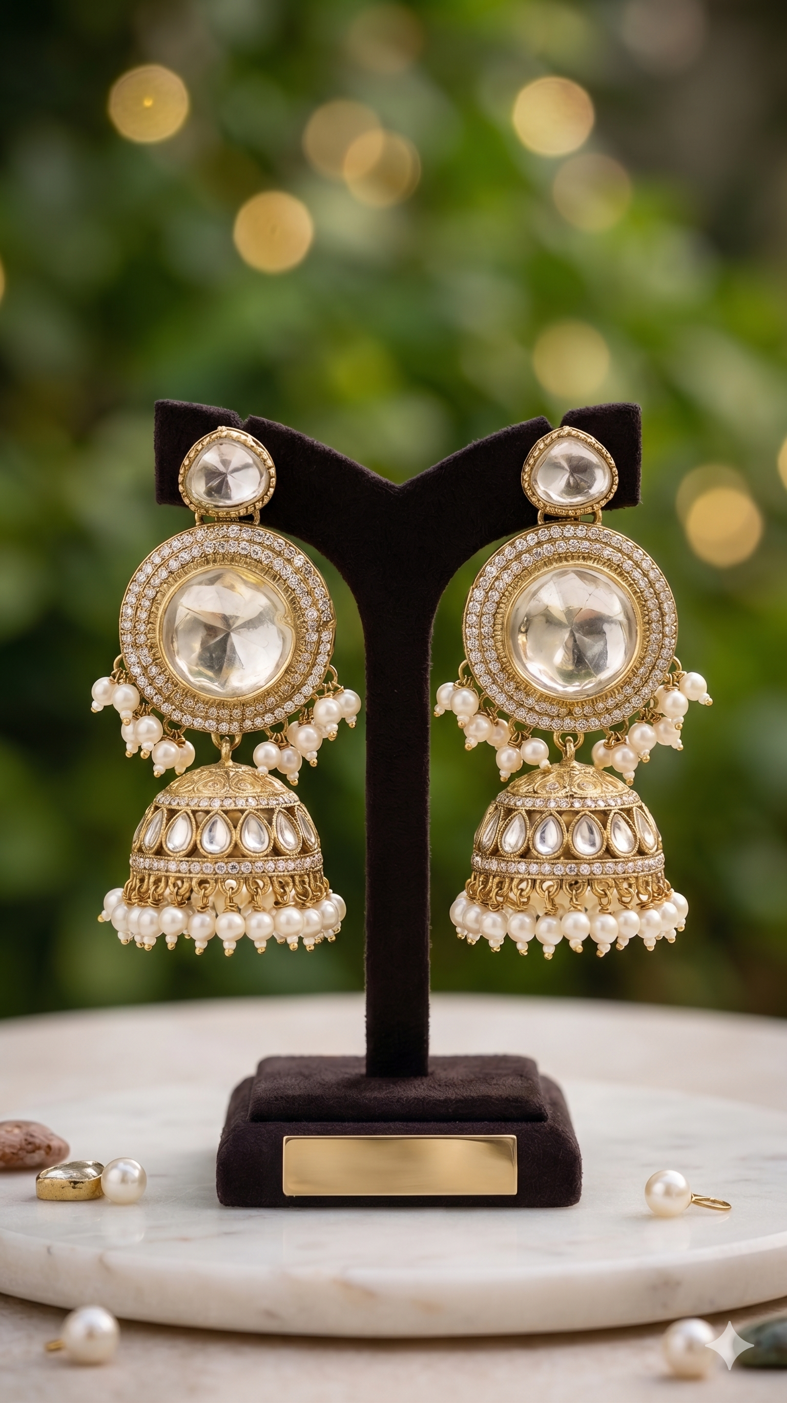 Zulekha Kundan Prabha Bridal Set – kundan bridal necklace set