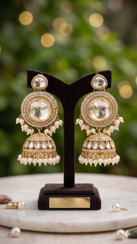 Zulekha Kundan Prabha Bridal Set – kundan bridal necklace set