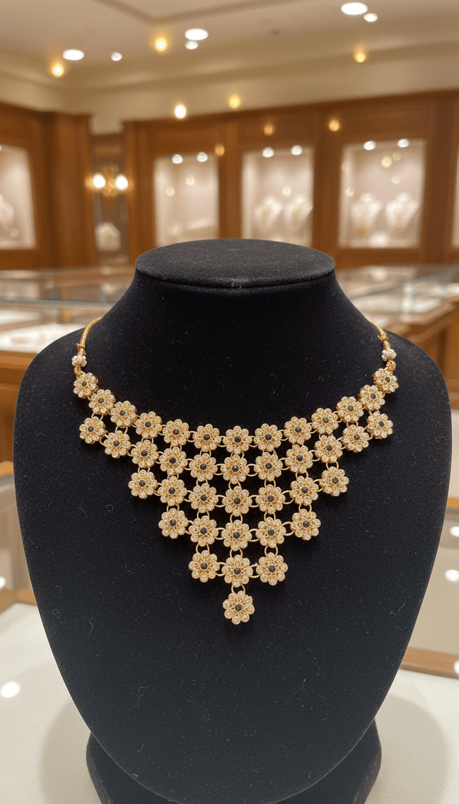 Zulekha-Queen-Blossom-American-Diamond-AD-necklaceset-Jewelleryset-Necklace-Jewellery