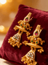 Zulekha Devika Temple Ghunghroo Earrings