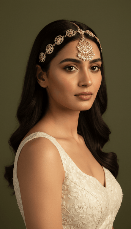 Zulekha Regal Radiance Maangtika & Mathapatti Set (Copy)