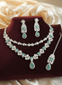 Zulekha Mint Serenity Pearl Necklace Set