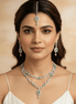 Zulekha Elegant Pastel Gemstone Jewelry Set