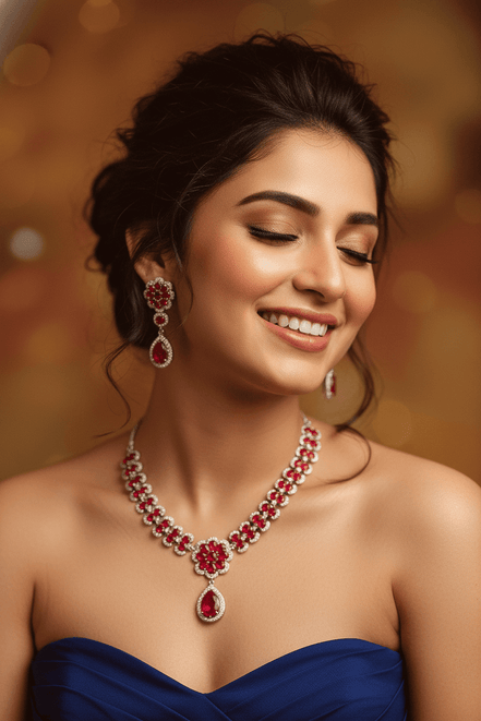 Zulekha Majesty Set (Rosè)