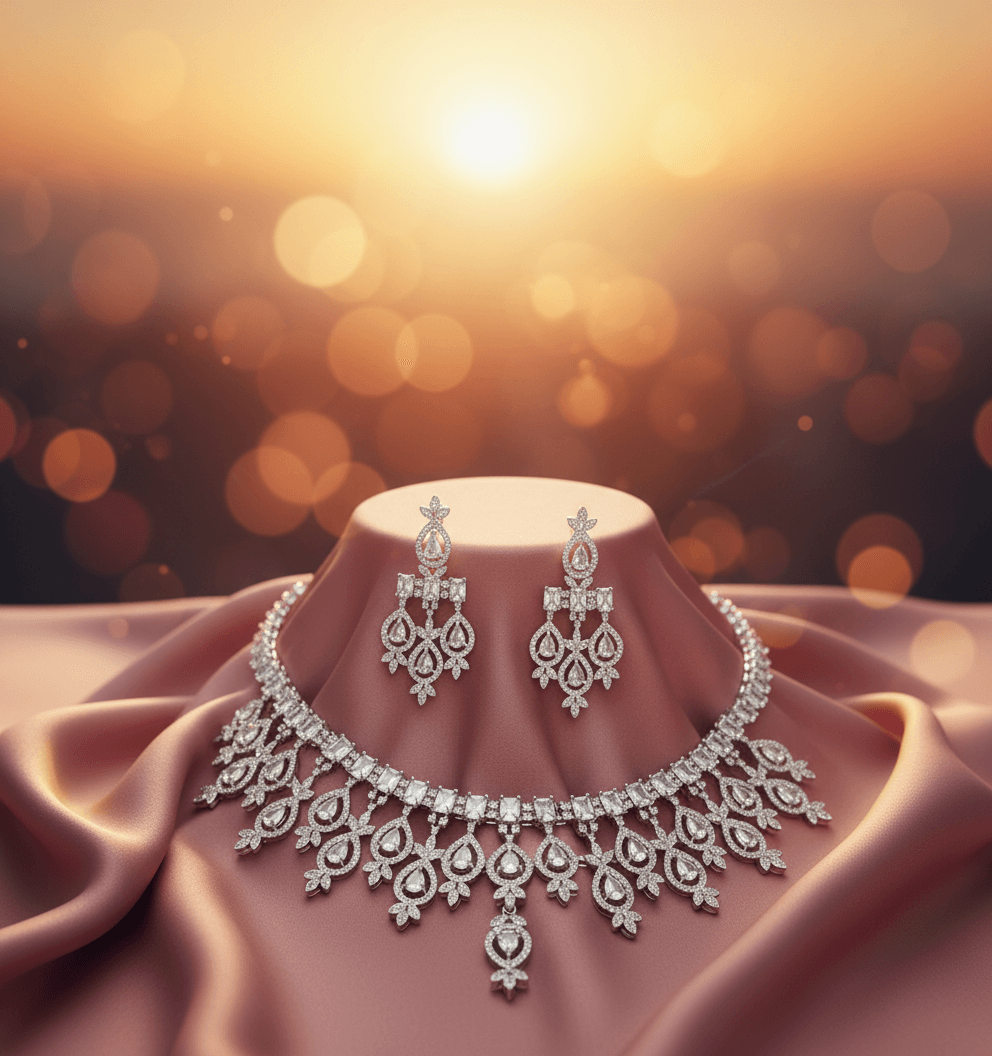 Zulekha Silver Radiance Set