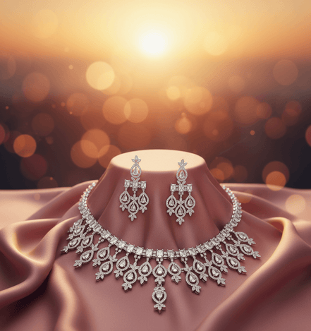 Zulekha Silver Radiance Set