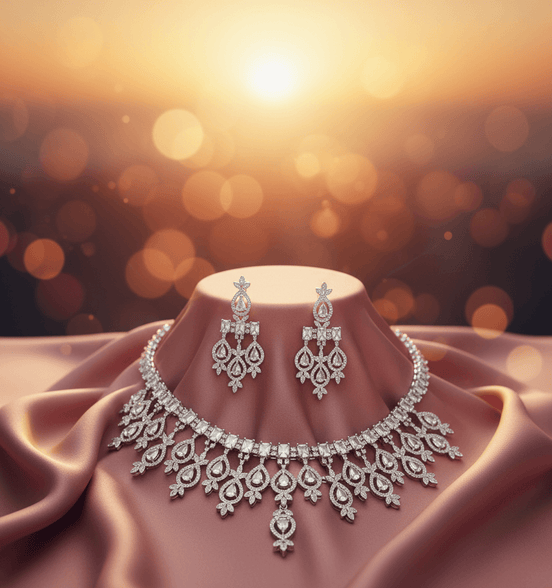 Zulekha Silver Radiance Set