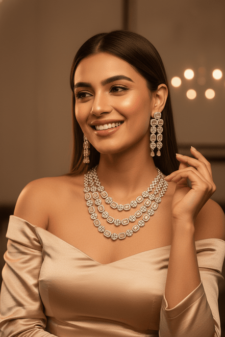 Zulekha Regalia Amethyst Bloom Set