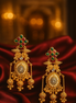 Zulekha Divya Shringar Temple Jhumkas – antique temple jhumka ethnic earrings