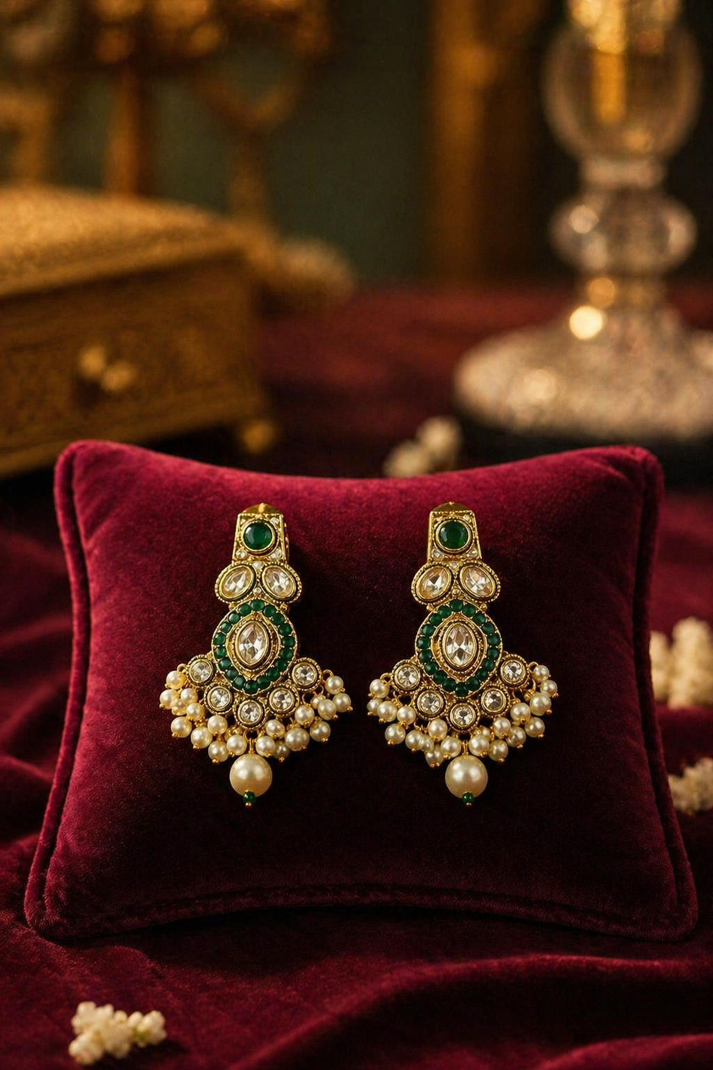 Zulekha Mrinalika Shobha Set – necklace and earring set